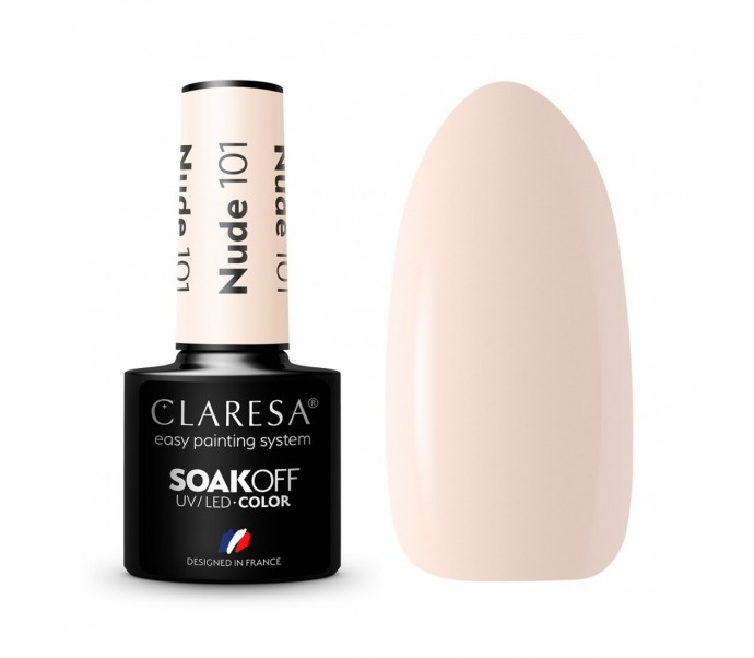CLARESA Hibridinis gelinis lakas (NUDE 101) -5g