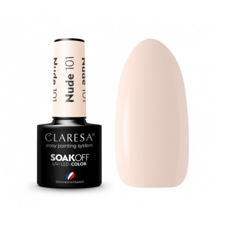 CLARESA Hibridinis gelinis lakas (NUDE 101) -5g