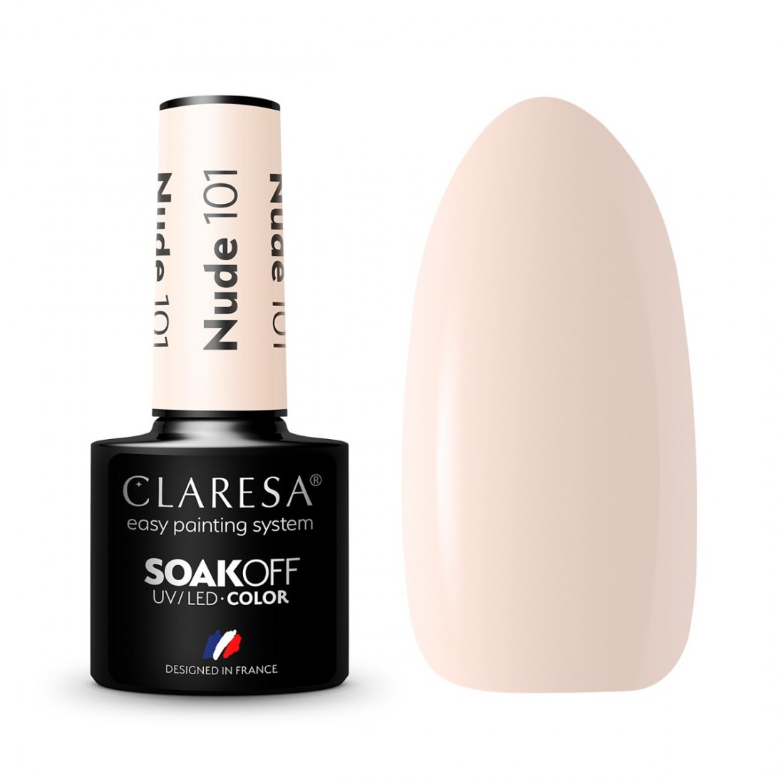 CLARESA Hibridinis gelinis lakas (NUDE 101) -5g