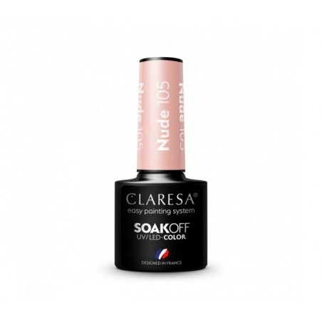 CLARESA Hibridinis gelinis lakas (NUDE 105) -5g