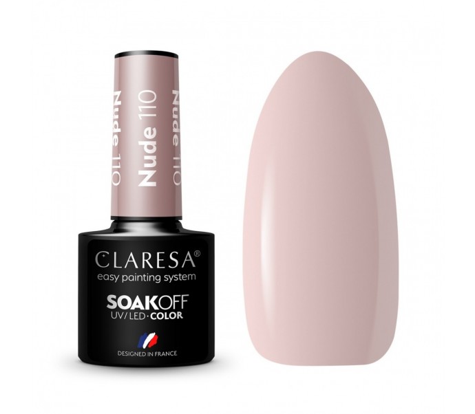 CLARESA Hibridinis gelinis lakas (NUDE 110) -5g