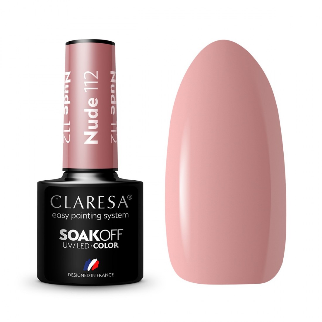 CLARESA Hibridinis gelinis lakas (NUDE 112) -5g