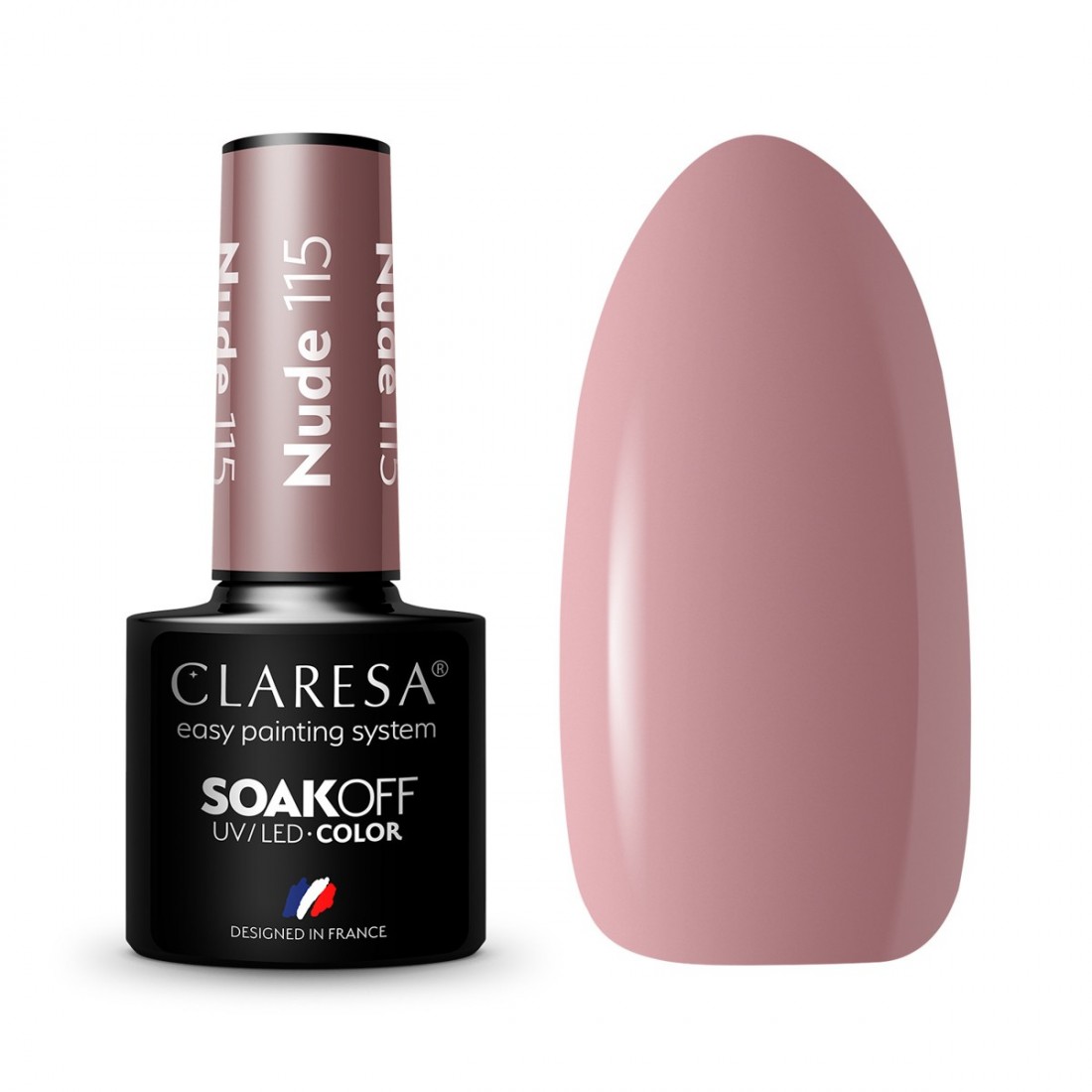 CLARESA Hibridinis gelinis lakas (NUDE 115) -5g
