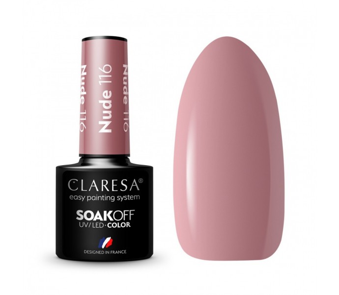 CLARESA Hibridinis gelinis lakas (NUDE 116) -5g