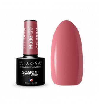 CLARESA Hibridinis gelinis lakas (NUDE 120) -5g