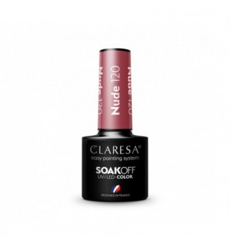 CLARESA Hibridinis gelinis lakas (NUDE 120) -5g