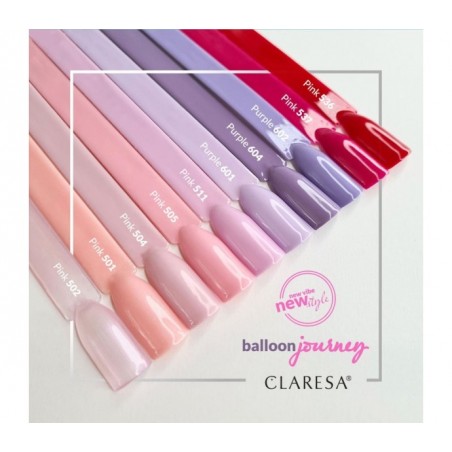 CLARESA Hibridinis gelinis lakas (PINK 504) -5g