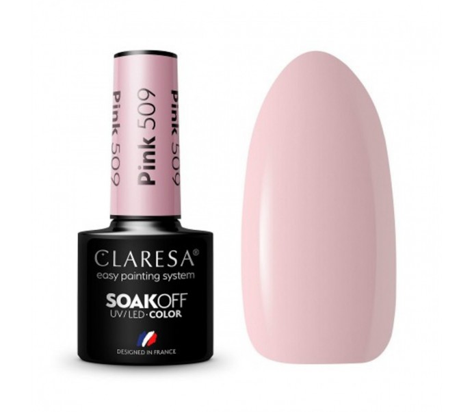 CLARESA Hibridinis gelinis lakas (PINK 509) -5g