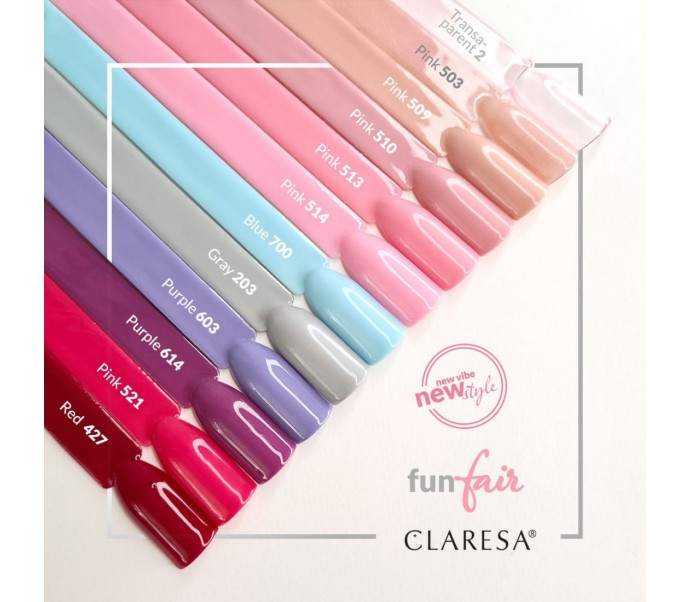 CLARESA Hibridinis gelinis lakas (PINK 509) -5g