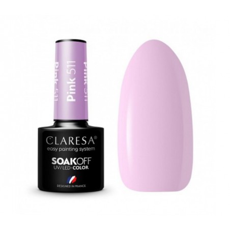 CLARESA Hibridinis gelinis lakas (PINK 511) -5g