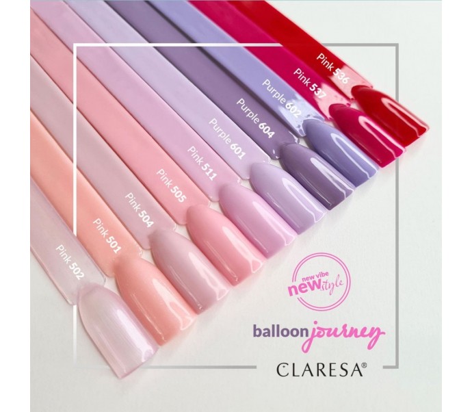CLARESA Hibridinis gelinis lakas (PINK 511) -5g