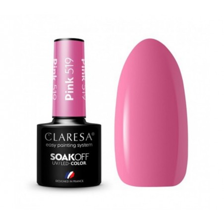 CLARESA Hibridinis gelinis lakas (PINK 519) -5g