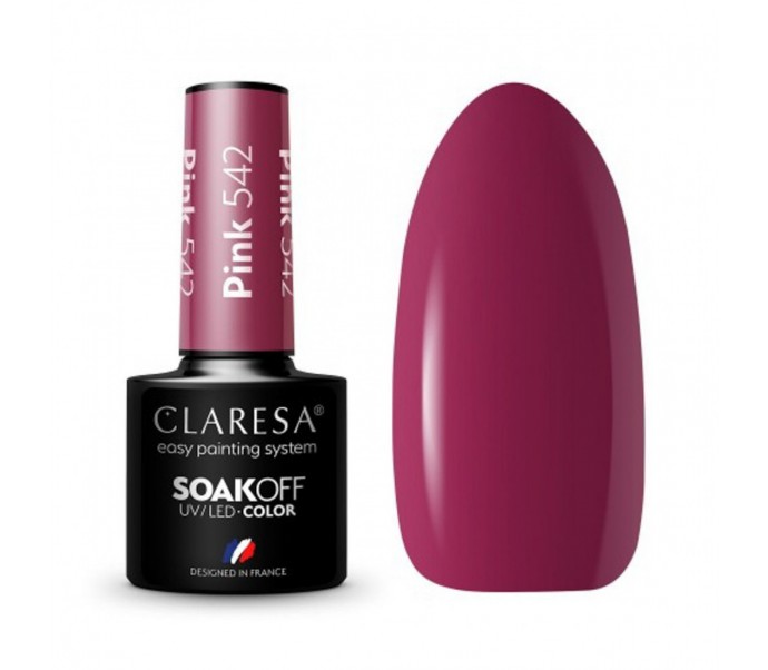 CLARESA Hibridinis gelinis lakas (PINK 542) -5g