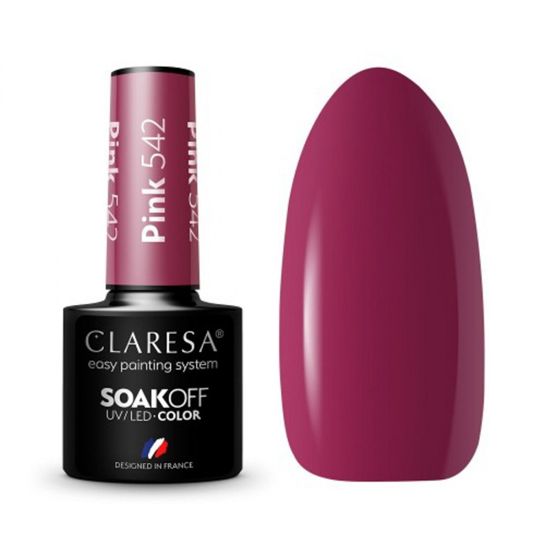 CLARESA Hibridinis gelinis lakas (PINK 542) -5g