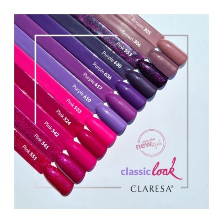 CLARESA Hibridinis gelinis lakas (PINK 542) -5g