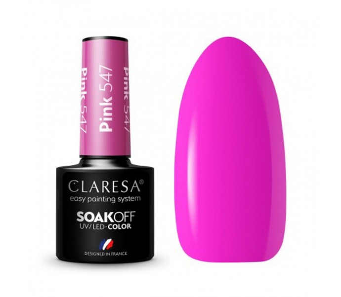 CLARESA Hibridinis gelinis lakas (PINK 547) -5g