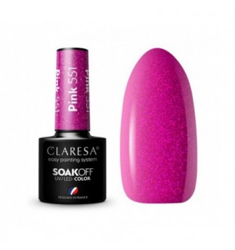 CLARESA Hibridinis gelinis lakas (PINK 551) -5g