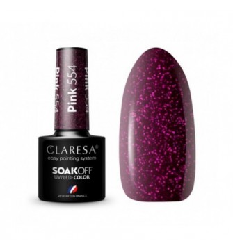 CLARESA Hibridinis gelinis lakas (PINK 554) -5g