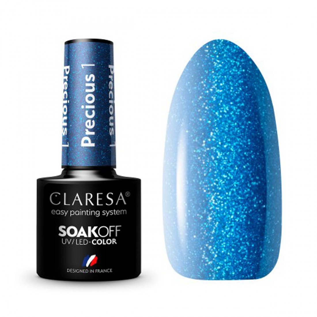 CLARESA Hibridinis gelinis lakas (Precious PS1) 5 ml