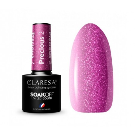 CLARESA Hibridinis gelinis lakas (Precious PS2) 5 ml