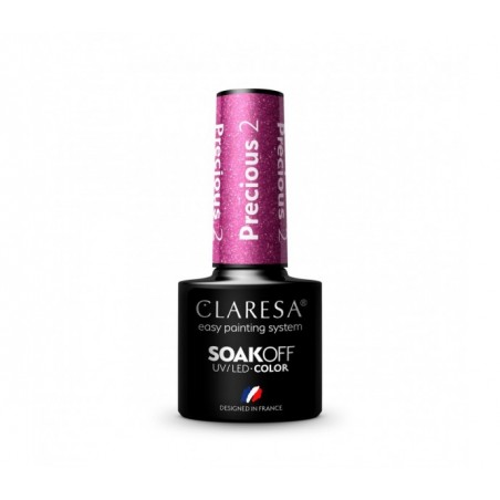 CLARESA Hibridinis gelinis lakas (Precious PS2) 5 ml