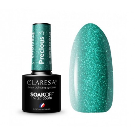 CLARESA Hibridinis gelinis lakas (Precious PS3) 5 ml