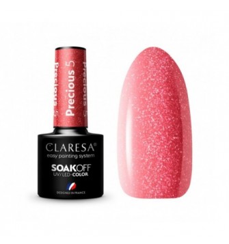 CLARESA Hibridinis gelinis lakas (Precious PS5) 5 ml