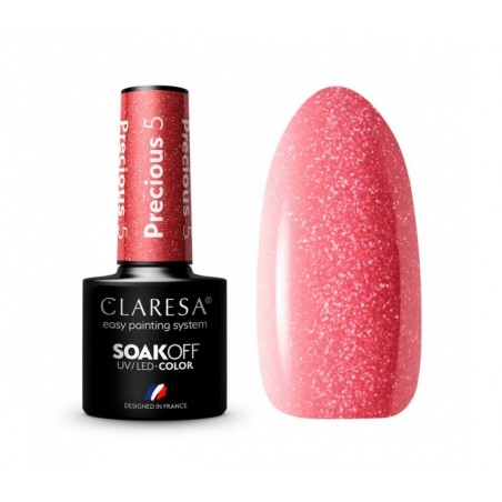 CLARESA Hibridinis gelinis lakas (Precious PS5) 5 ml