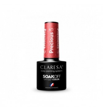 CLARESA Hibridinis gelinis lakas (Precious PS5) 5 ml