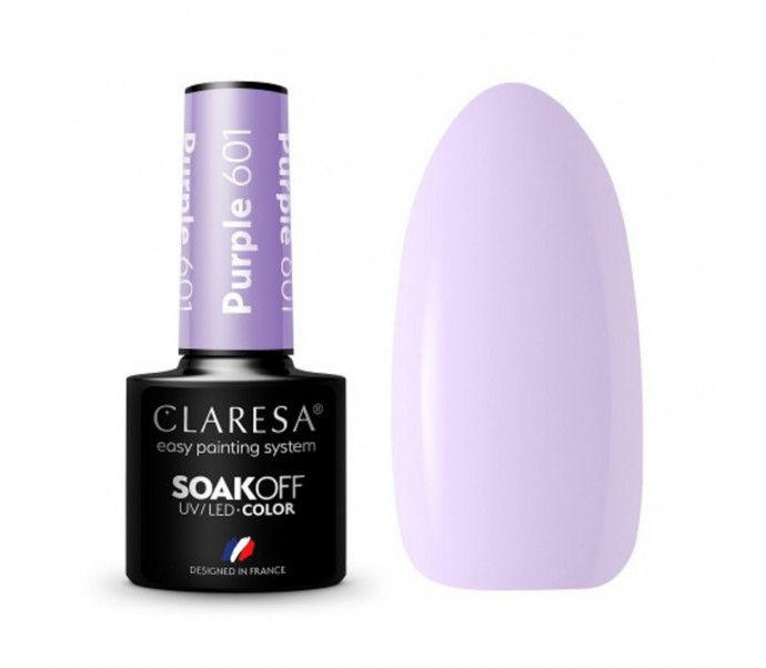 CLARESA Hibridinis gelinis lakas (PURPLE 601) -5g