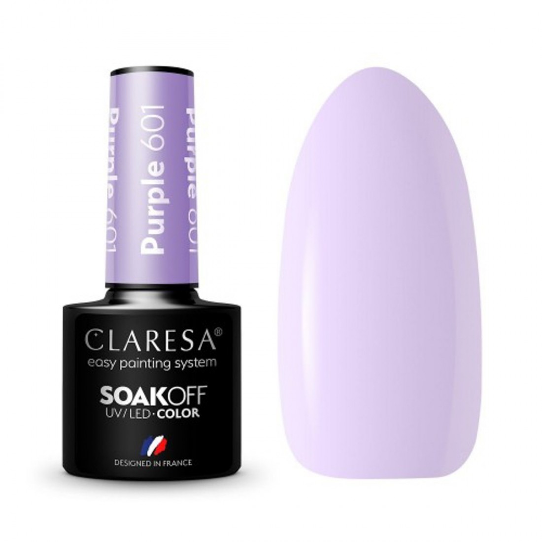 CLARESA Hibridinis gelinis lakas (PURPLE 601) -5g