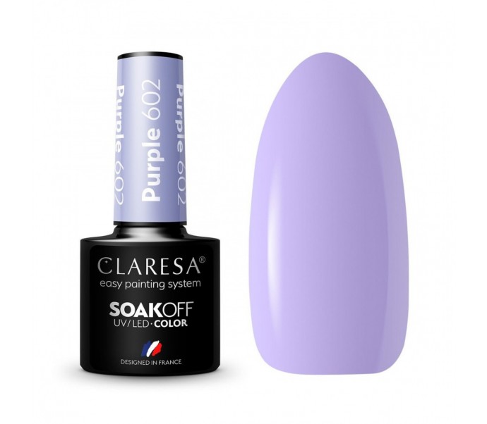 CLARESA Hibridinis gelinis lakas (PURPLE 602) -5g