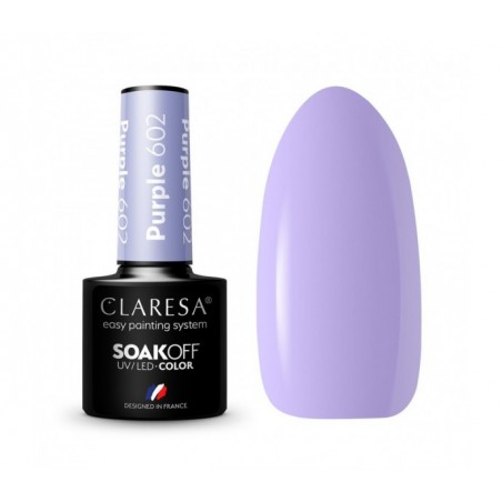 CLARESA Hibridinis gelinis lakas (PURPLE 602) -5g