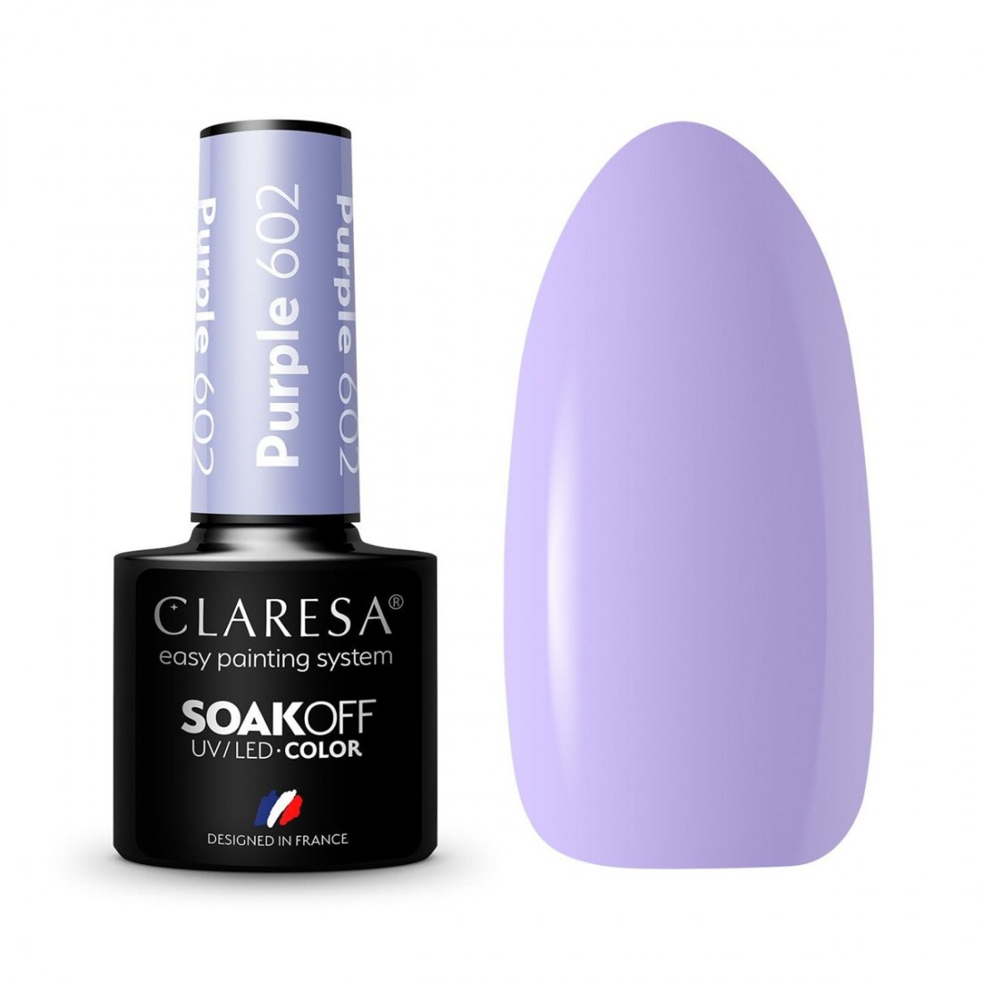 CLARESA Hibridinis gelinis lakas (PURPLE 602) -5g