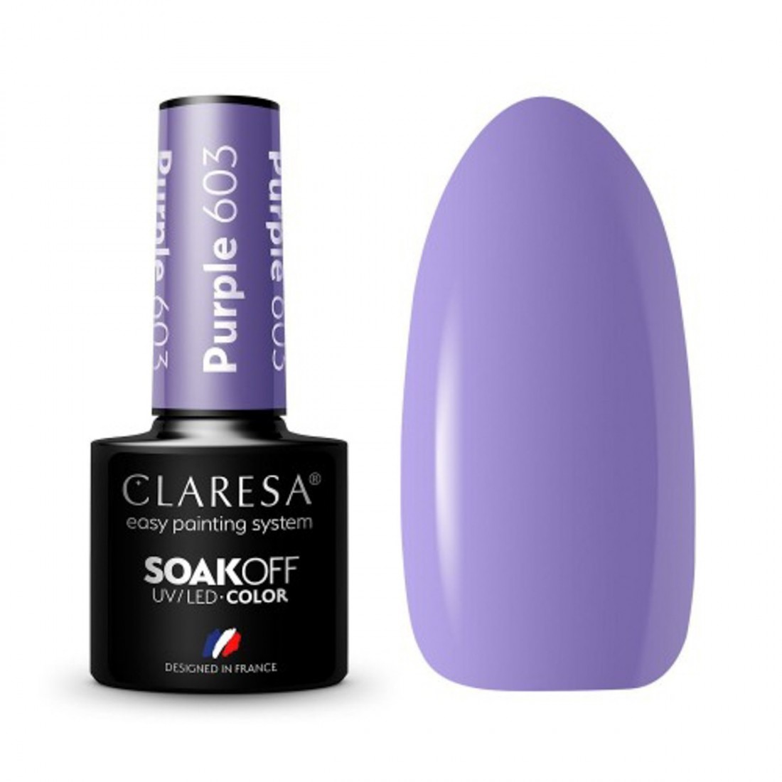 CLARESA Hibridinis gelinis lakas (PURPLE 603) -5g