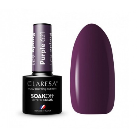 CLARESA Hibridinis gelinis lakas (PURPLE 621) -5g