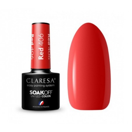 CLARESA Hibridinis gelinis lakas (RED 406) 5g