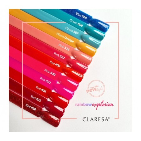 CLARESA Hibridinis gelinis lakas (RED 406) 5g