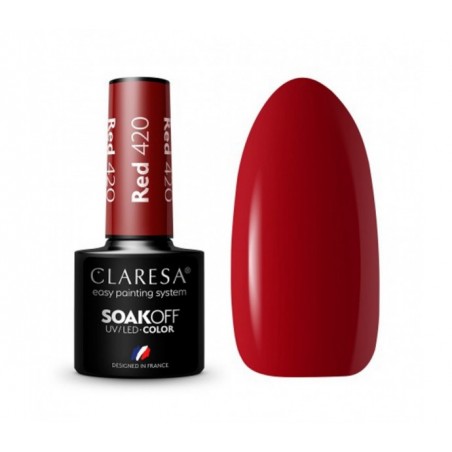 CLARESA Hibridinis gelinis lakas (RED 420) -5g