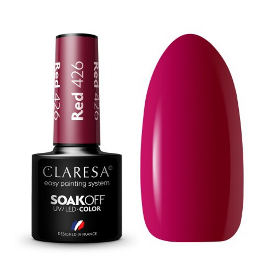 CLARESA Hibridinis gelinis lakas (RED 426) -5g