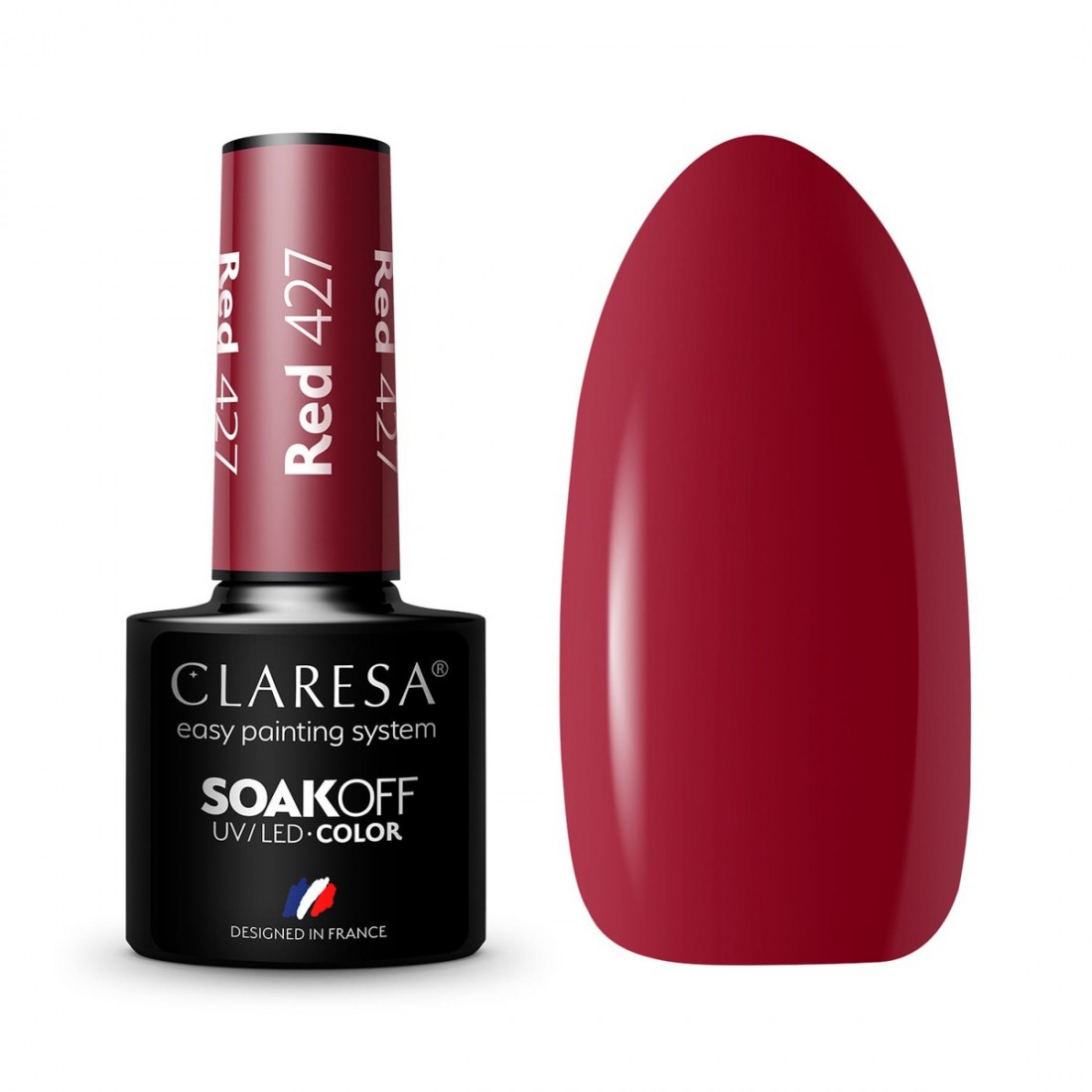 CLARESA Hibridinis gelinis lakas (RED 427) -5g