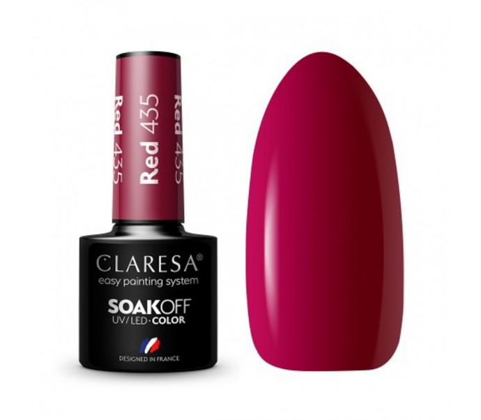 CLARESA Hibridinis gelinis lakas (RED 435) -5g