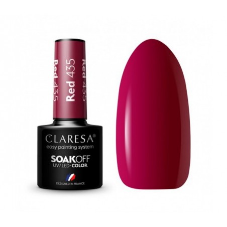 CLARESA Hibridinis gelinis lakas (RED 435) -5g