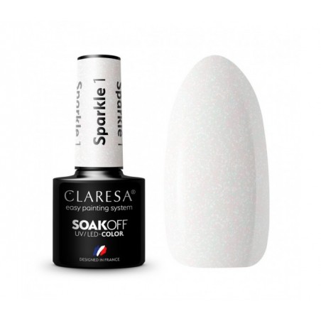 CLARESA Hibridinis gelinis lakas (SPARKLE 1) -5g