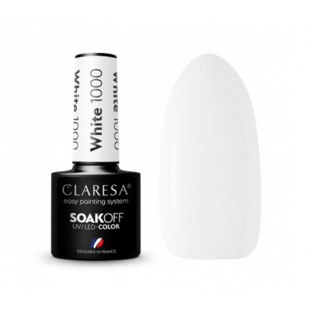 CLARESA Hibridinis gelinis lakas (WHITE 1000) -5g