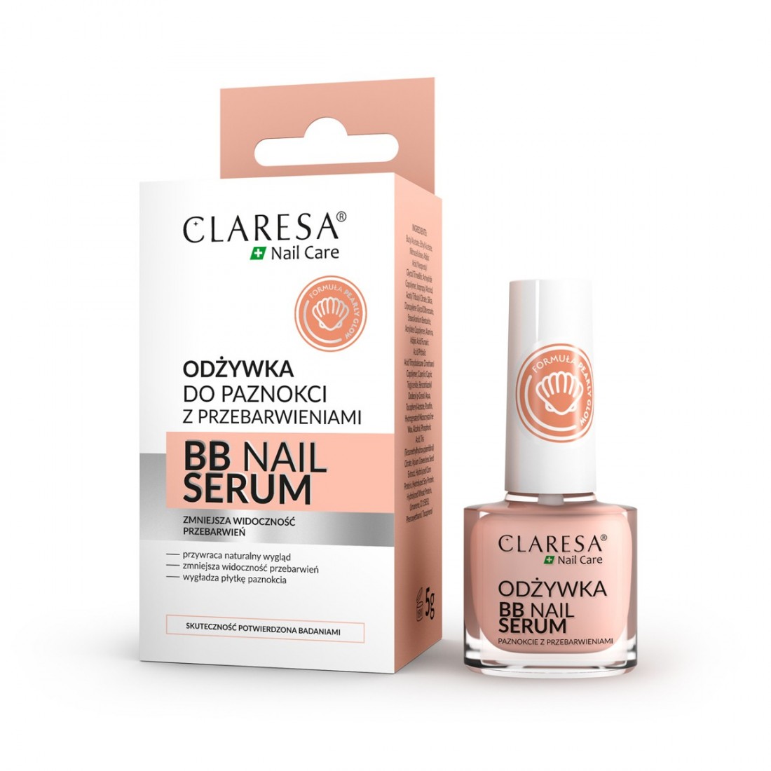CLARESA nagų serumas "BB", 5ml