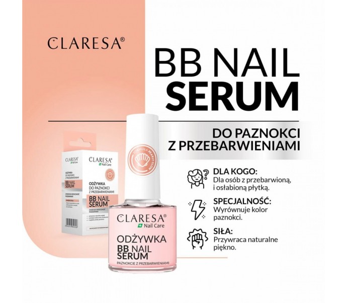 CLARESA nagų serumas "BB", 5ml
