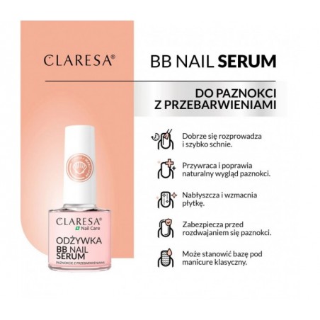 CLARESA nagų serumas "BB", 5ml