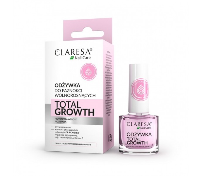 CLARESA Odżywka do paznokci Total Growth 5 g