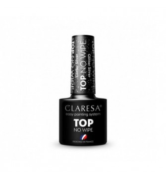 CLARESA Top No Wipe 5g Glitter Silver